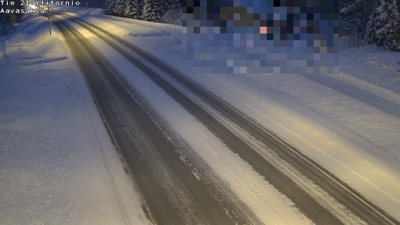 Kelikamerat Kuva Tie 21 Ylitornio_Aavasaksa, Muonio, Lappi