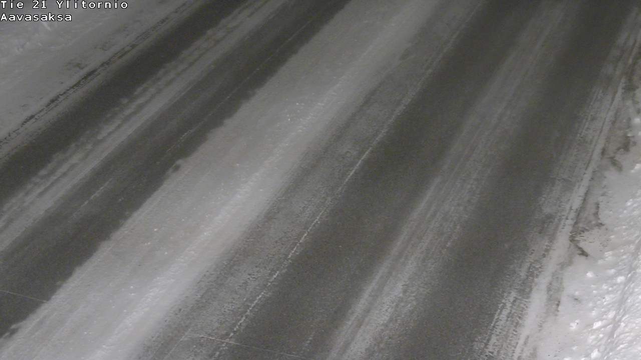 Weather Camera Image Väg 21 Ylitornio_Aavasaksa, Muonio, Lappi