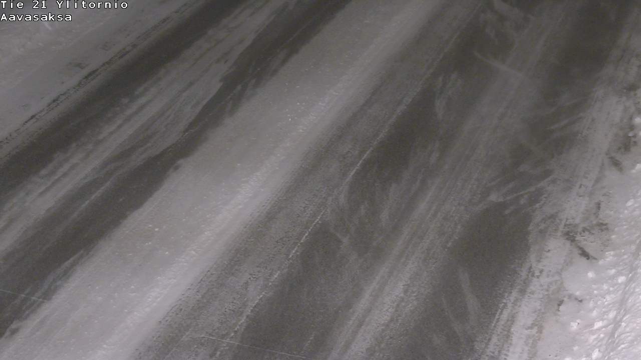 Weather Camera Image Väg 21 Ylitornio_Aavasaksa, Muonio, Lappi