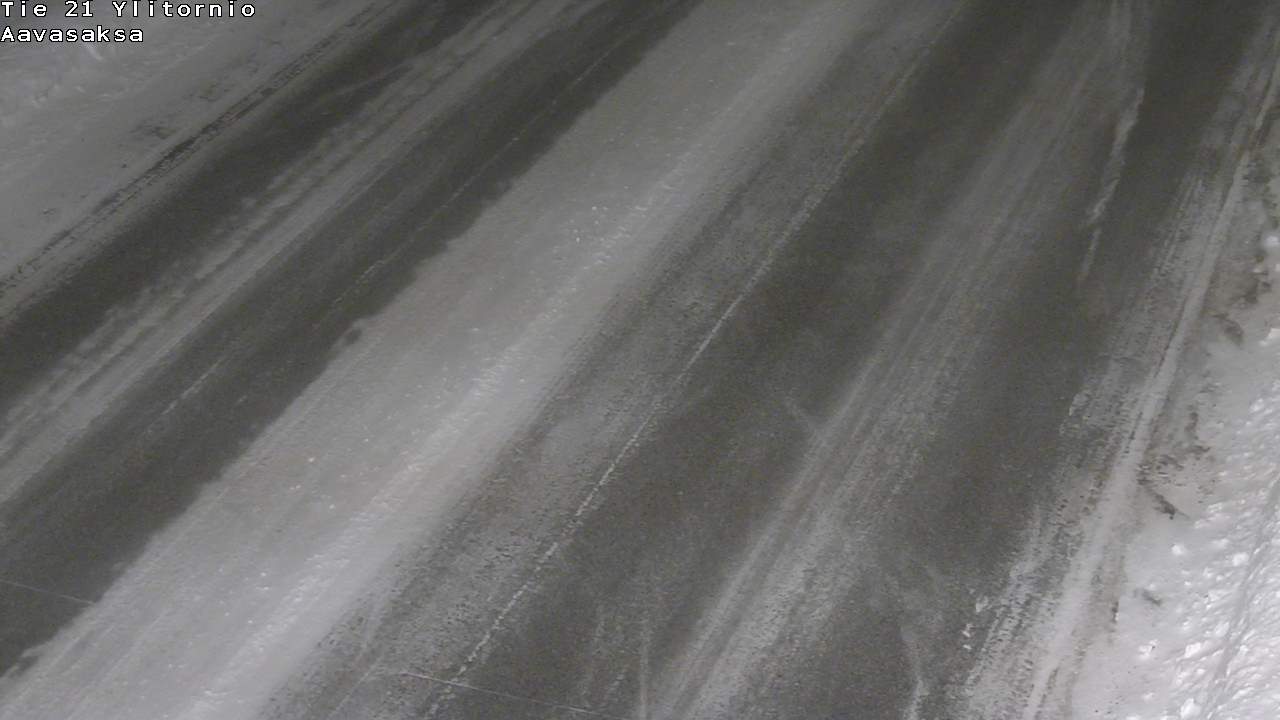 Weather Camera Image Väg 21 Ylitornio_Aavasaksa, Muonio, Lappi