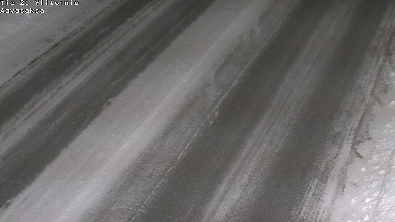 Weather Camera Image Väg 21 Ylitornio_Aavasaksa, Muonio, Lappi