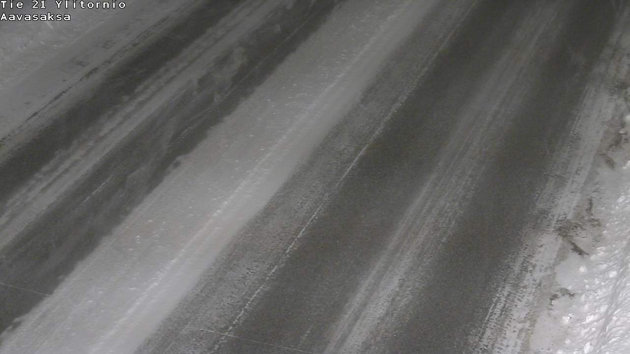 Weather Camera Image Väg 21 Ylitornio_Aavasaksa, Muonio, Lappi