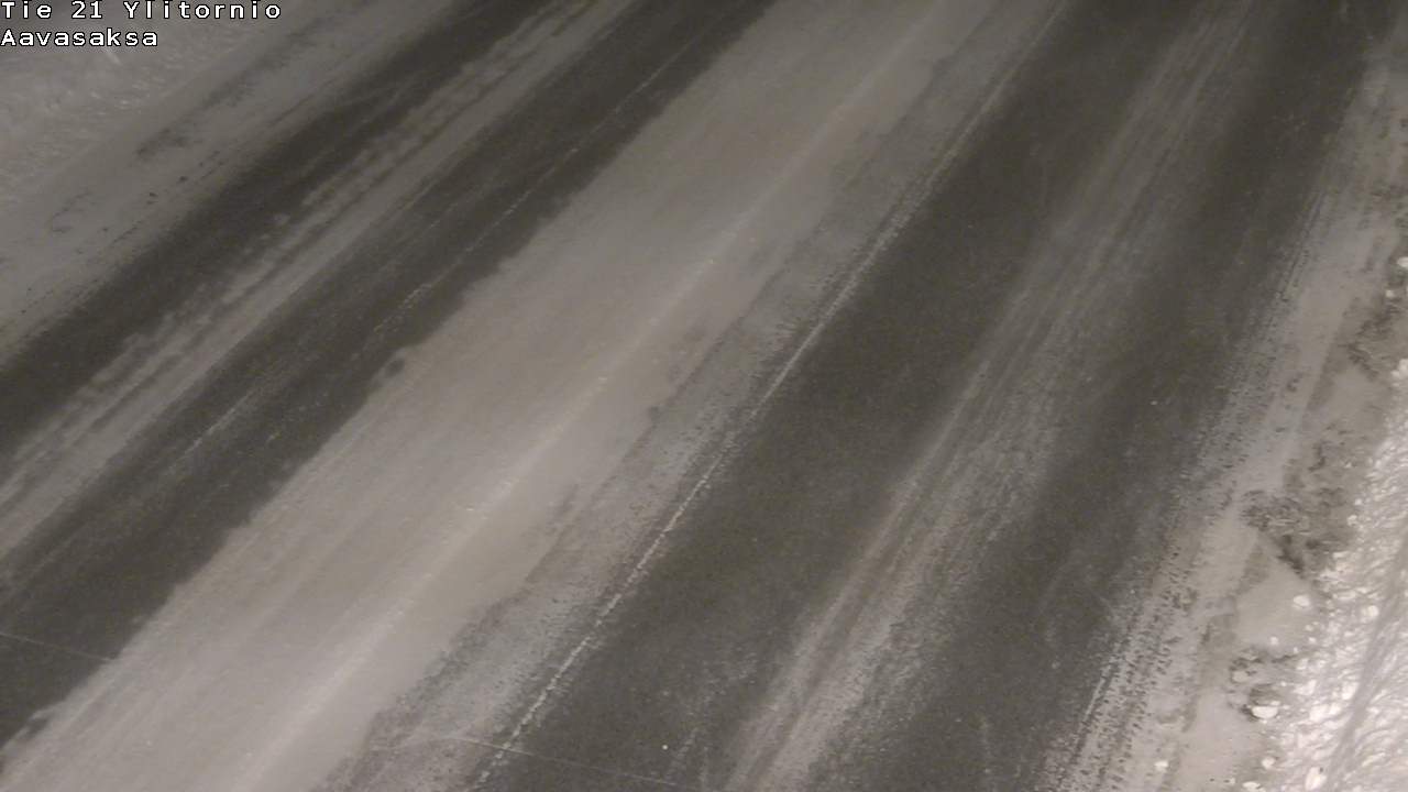 Weather Camera Image Väg 21 Ylitornio_Aavasaksa, Muonio, Lappi
