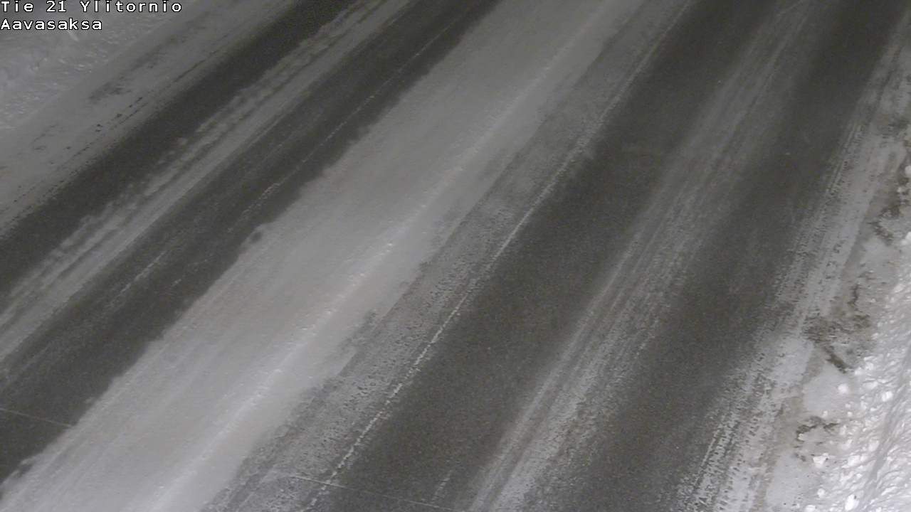 Weather Camera Image Väg 21 Ylitornio_Aavasaksa, Muonio, Lappi