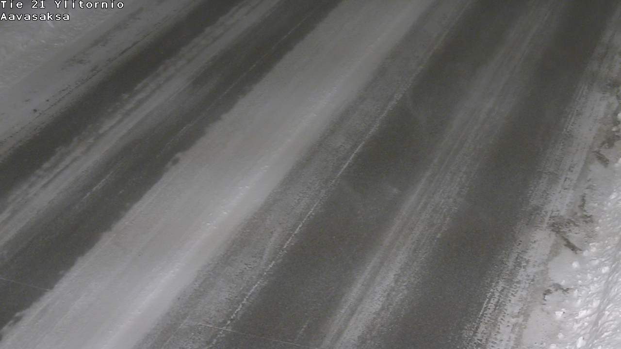 Weather Camera Image Väg 21 Ylitornio_Aavasaksa, Muonio, Lappi