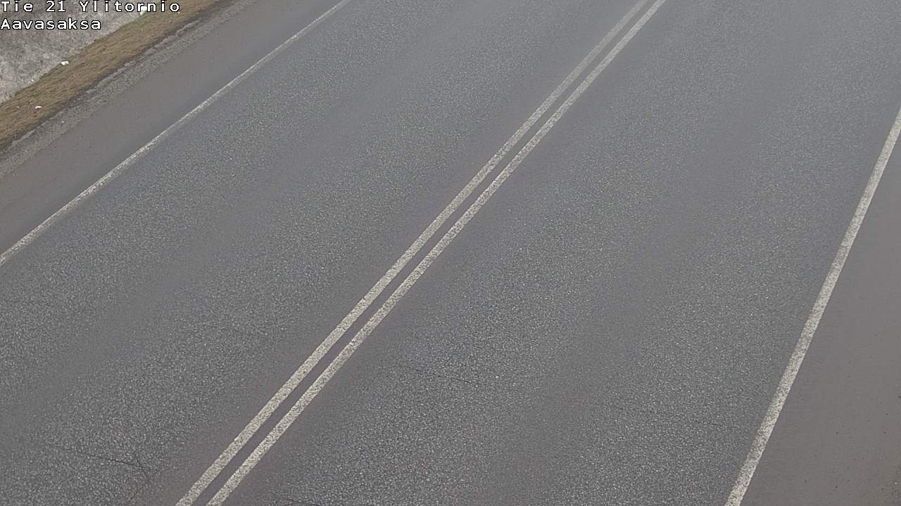 Weather Camera Image Väg 21 Ylitornio_Aavasaksa, Muonio, Lappi