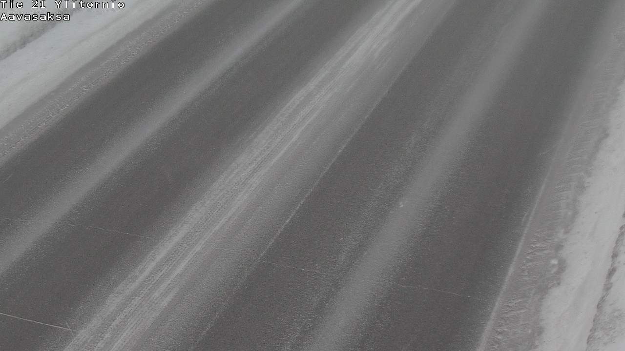 Weather Camera Image Road 21 Ylitornio_Aavasaksa, Muonio, Lappi