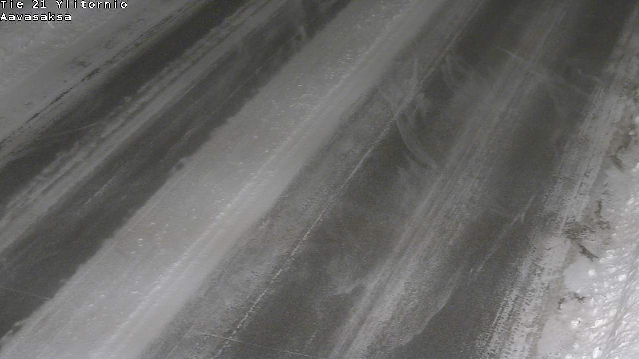 Weather Camera Image Väg 21 Ylitornio_Aavasaksa, Muonio, Lappi