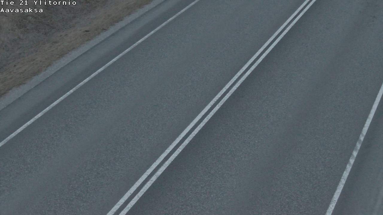 Weather Camera Image Väg 21 Ylitornio_Aavasaksa, Muonio, Lappi