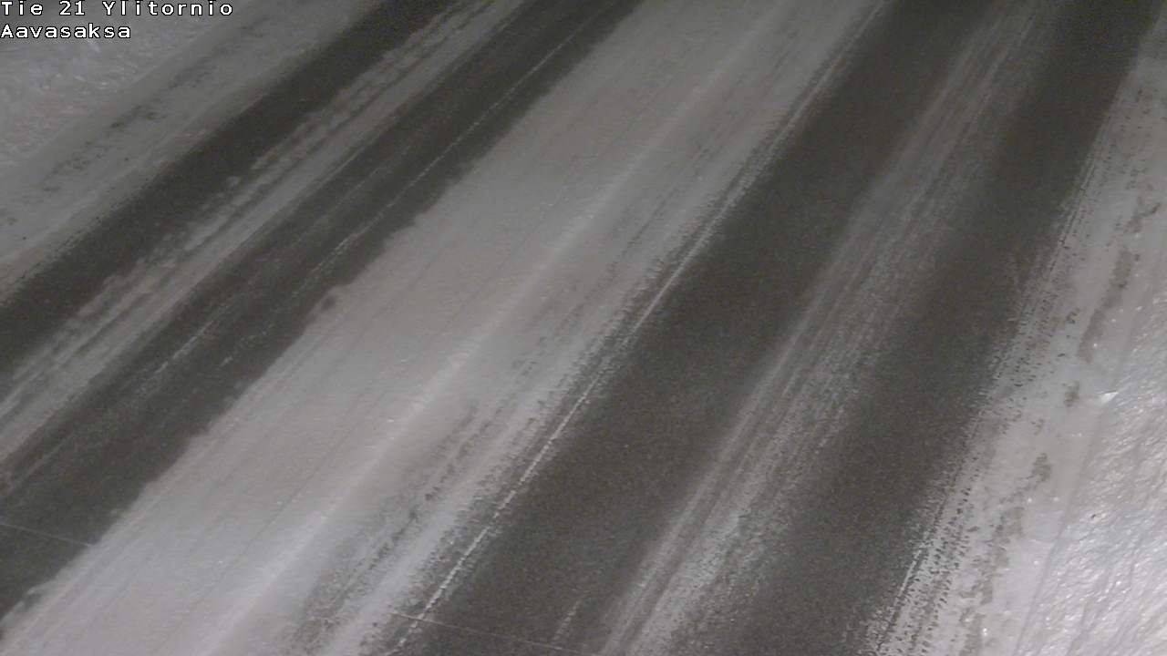 Weather Camera Image Väg 21 Ylitornio_Aavasaksa, Muonio, Lappi