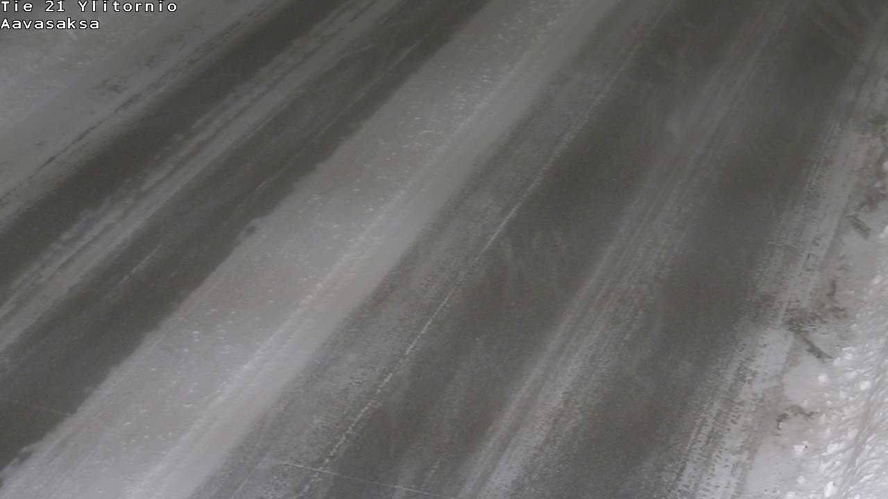 Weather Camera Image Väg 21 Ylitornio_Aavasaksa, Muonio, Lappi