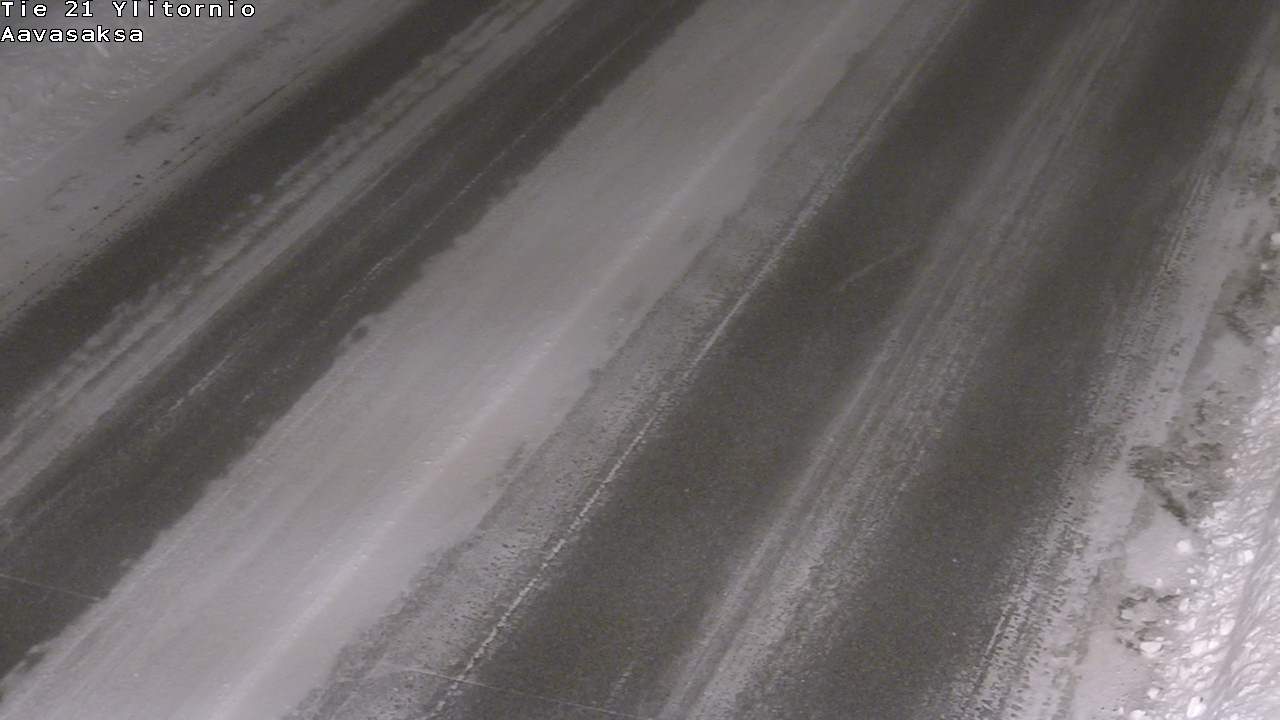 Weather Camera Image Väg 21 Ylitornio_Aavasaksa, Muonio, Lappi