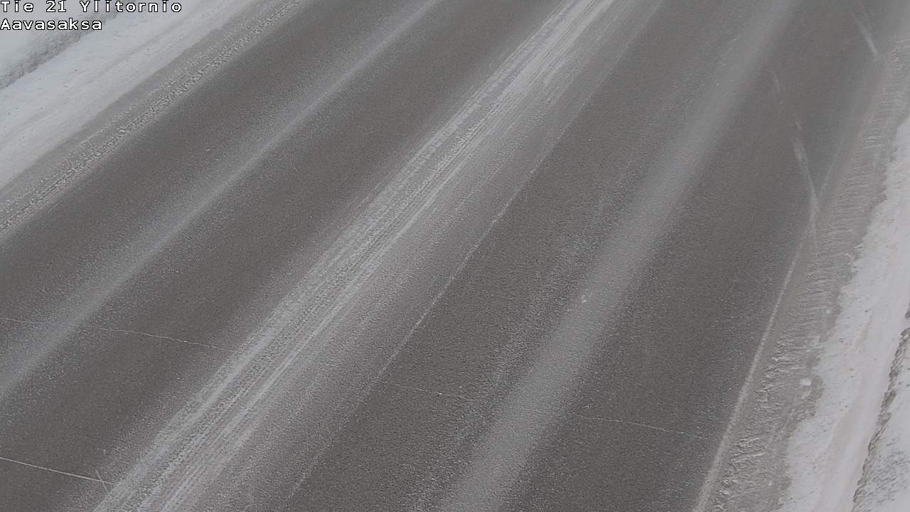 Weather Camera Image Road 21 Ylitornio_Aavasaksa, Muonio, Lappi