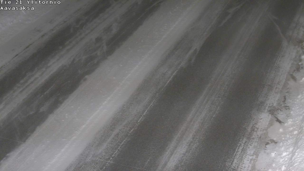 Weather Camera Image Väg 21 Ylitornio_Aavasaksa, Muonio, Lappi