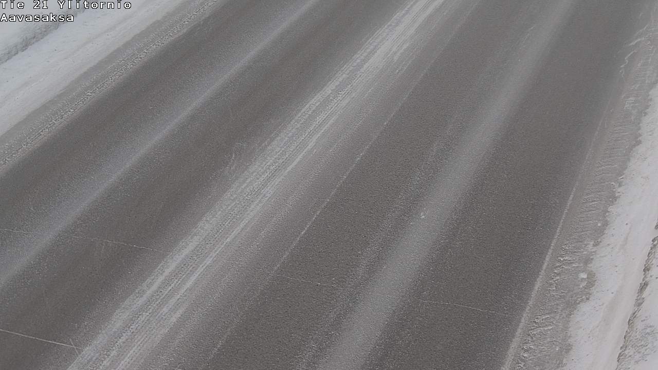 Weather Camera Image Road 21 Ylitornio_Aavasaksa, Muonio, Lappi