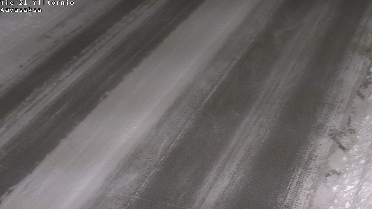 Weather Camera Image Väg 21 Ylitornio_Aavasaksa, Muonio, Lappi
