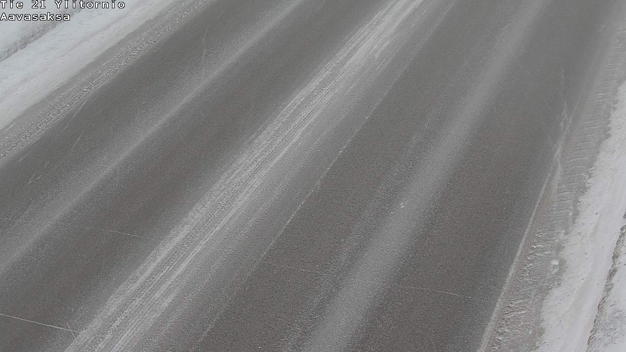 Weather Camera Image Road 21 Ylitornio_Aavasaksa, Muonio, Lappi
