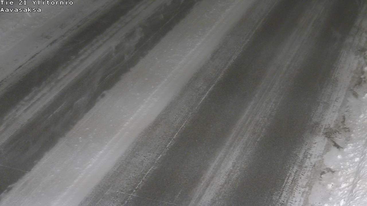 Weather Camera Image Väg 21 Ylitornio_Aavasaksa, Muonio, Lappi