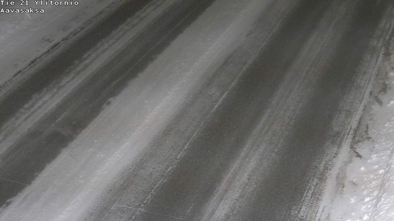 Weather Camera Image Väg 21 Ylitornio_Aavasaksa, Muonio, Lappi