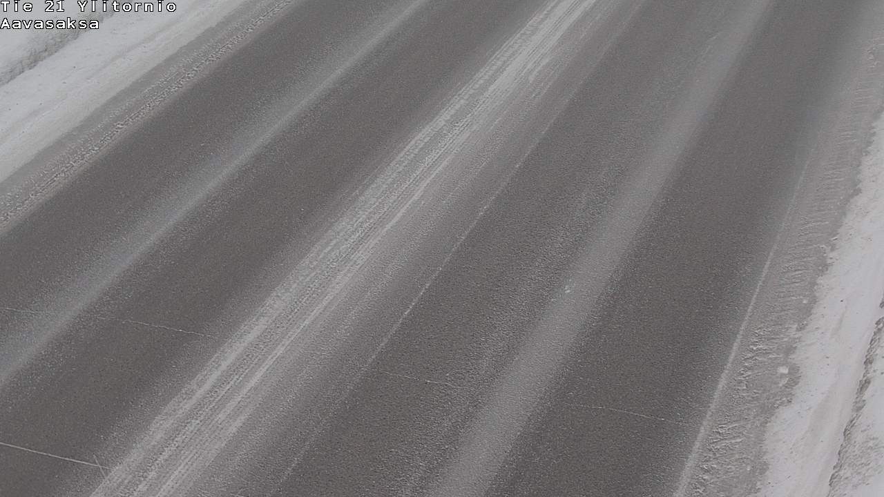 Weather Camera Image Road 21 Ylitornio_Aavasaksa, Muonio, Lappi