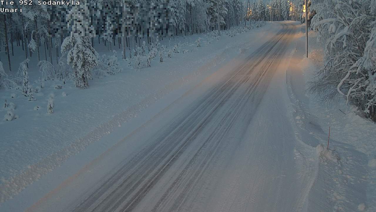 Kelikamerat Kuva Tie 952 SodankyläI Unari, Sodankylä, Lappi