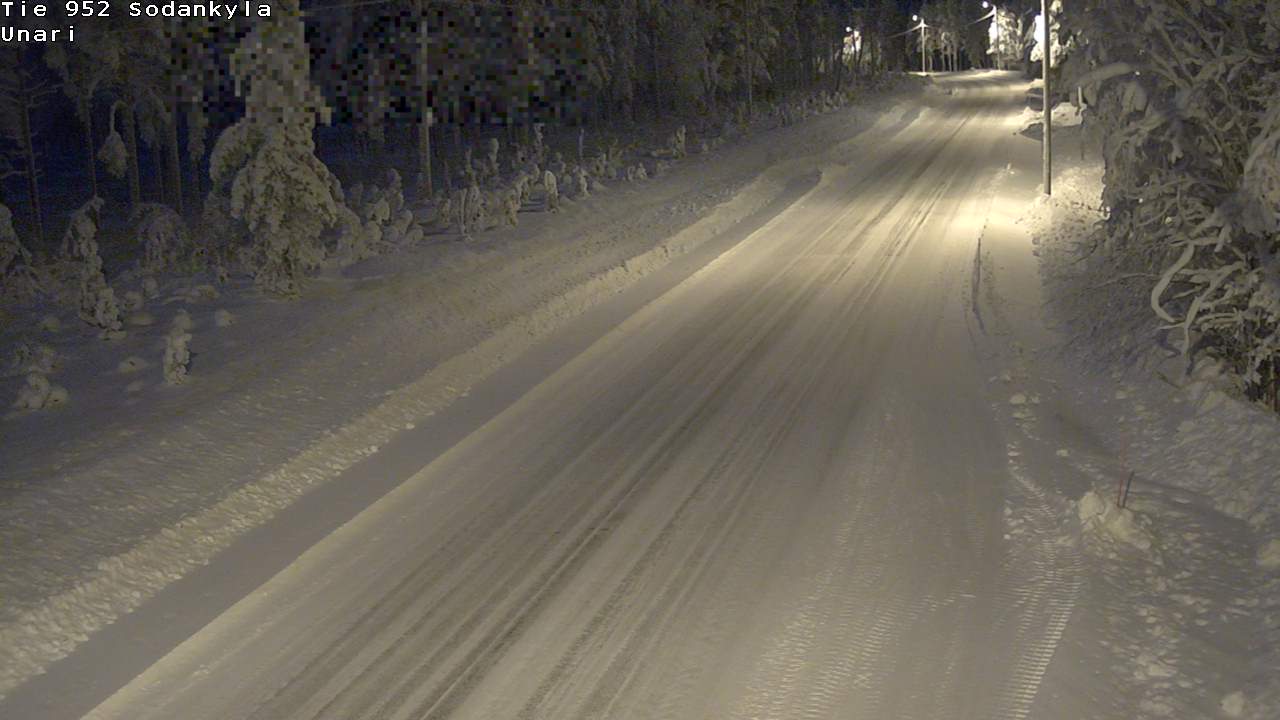 Kelikamerat Kuva Tie 952 SodankyläI Unari, Sodankylä, Lappi