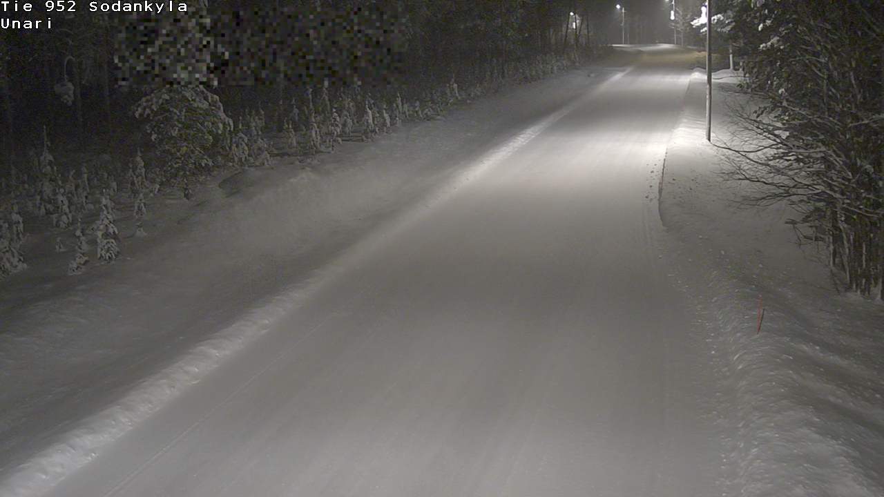 Kelikamerat Kuva Tie 952 SodankyläI Unari, Sodankylä, Lappi