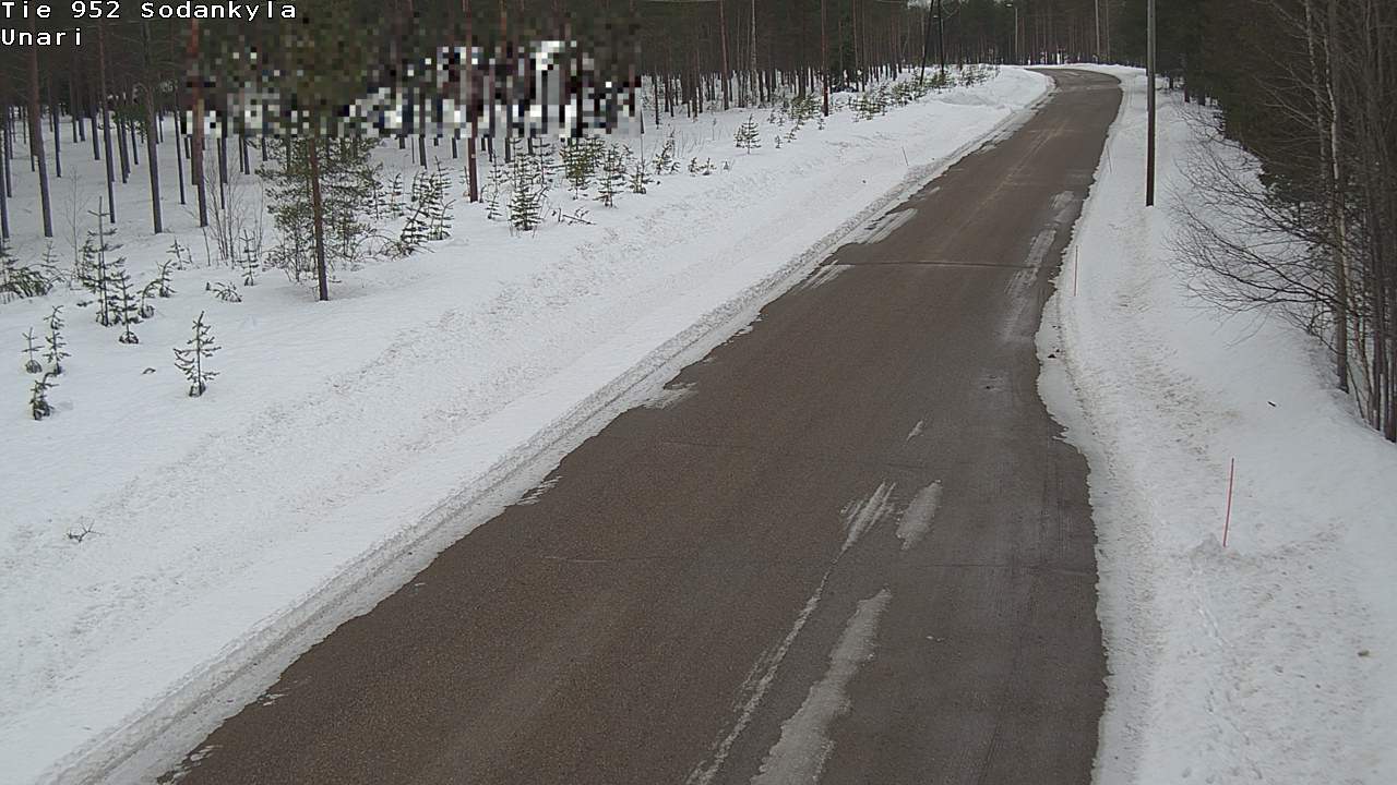 Kelikamerat Kuva Tie 952 SodankyläI Unari, Sodankylä, Lappi