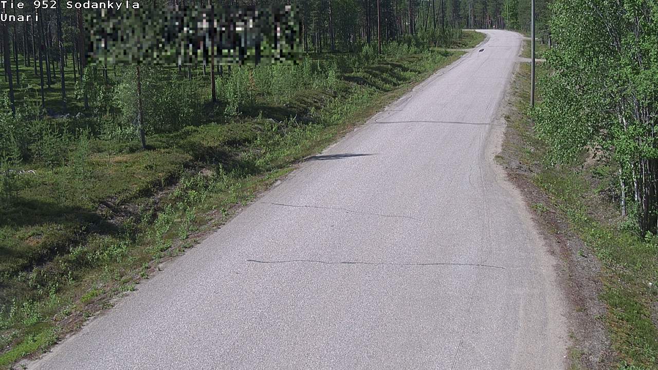Kelikamerat Kuva Tie 952 SodankyläI Unari, Sodankylä, Lappi