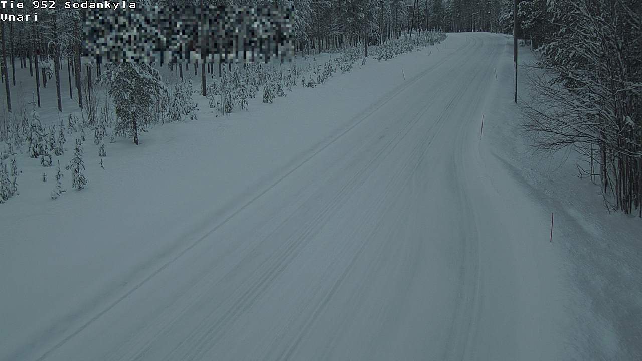 Kelikamerat Kuva Tie 952 SodankyläI Unari, Sodankylä, Lappi