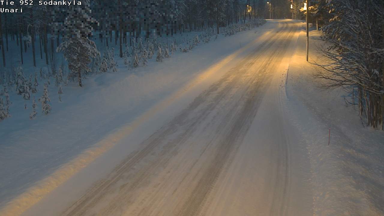 Kelikamerat Kuva Tie 952 SodankyläI Unari, Sodankylä, Lappi