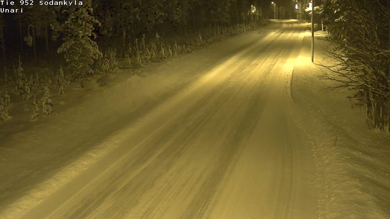 Kelikamerat Kuva Tie 952 SodankyläI Unari, Sodankylä, Lappi