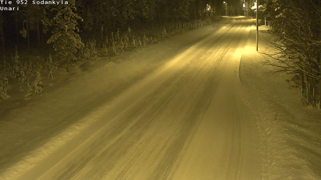 Kelikamerat Kuva Tie 952 SodankyläI Unari, Sodankylä, Lappi