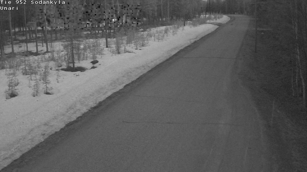Weather Camera Image Road 952 Sodankylä, Unari, Sodankylä, Lappi
