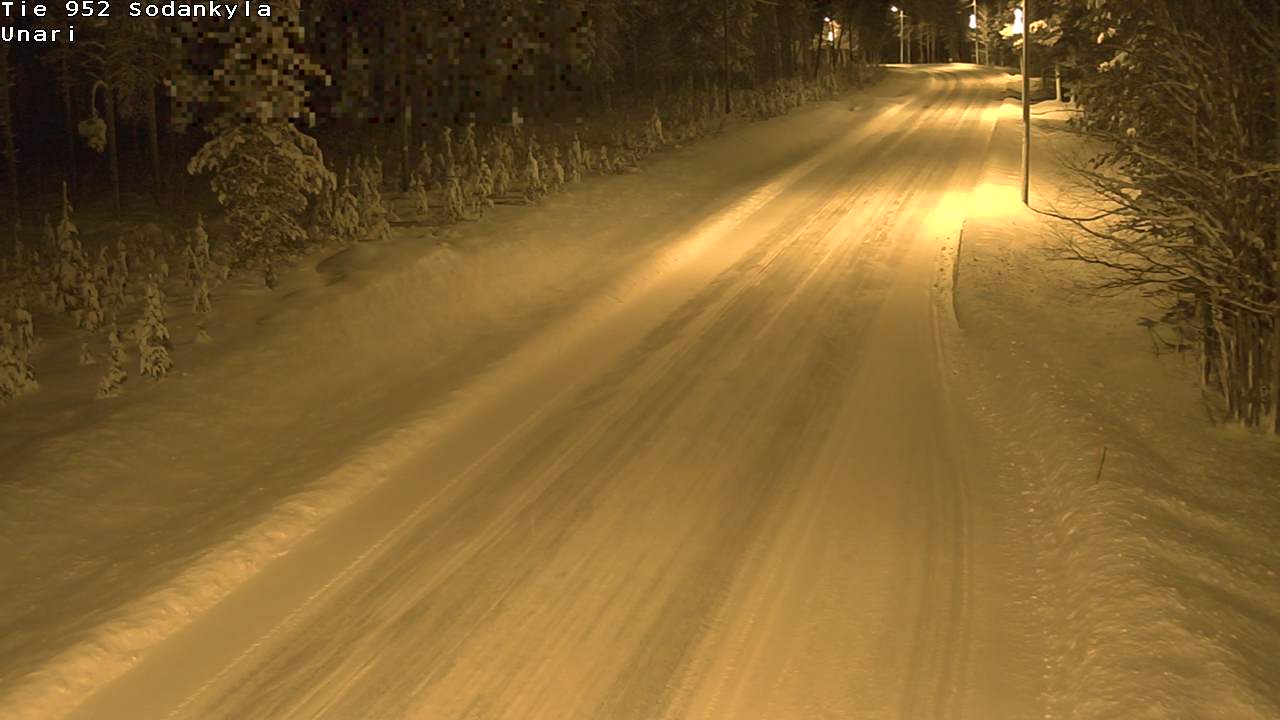 Kelikamerat Kuva Tie 952 SodankyläI Unari, Sodankylä, Lappi