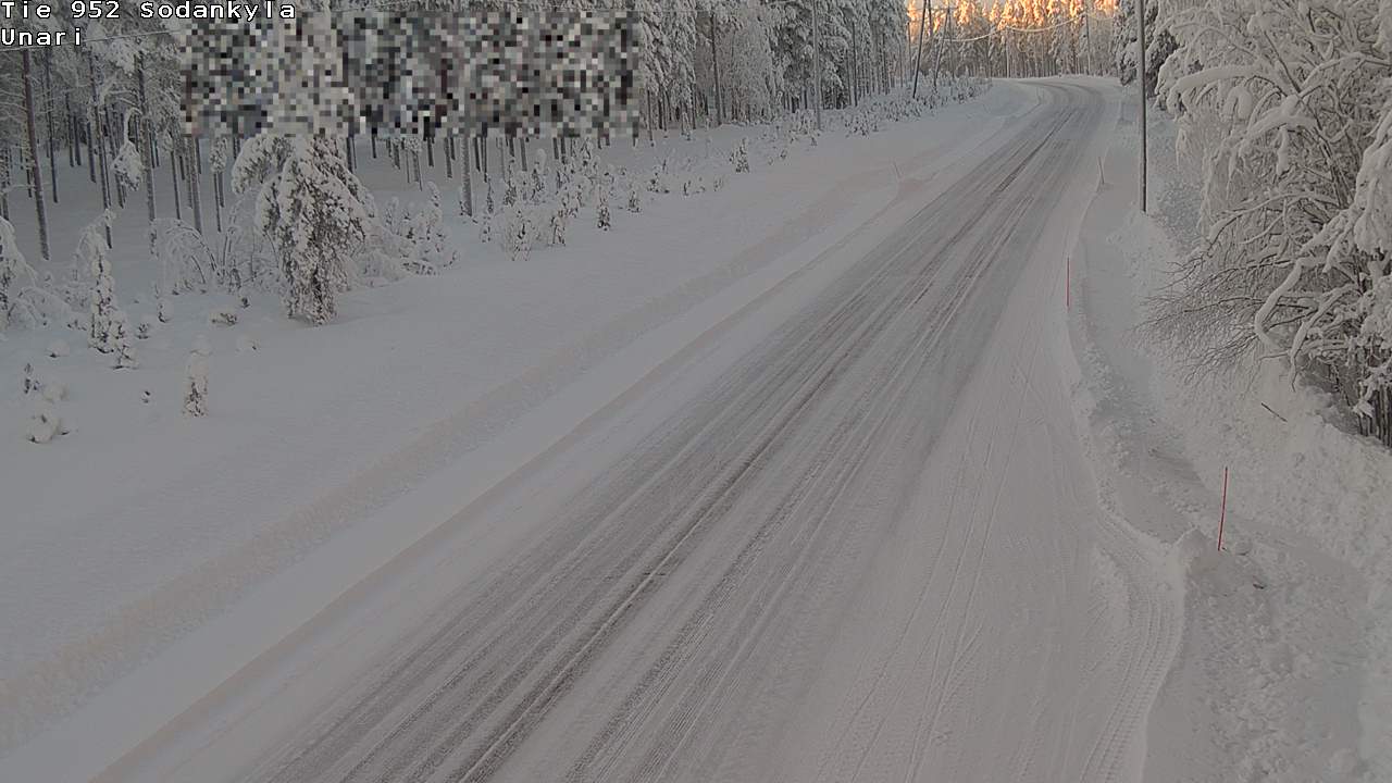 Kelikamerat Kuva Tie 952 SodankyläI Unari, Sodankylä, Lappi