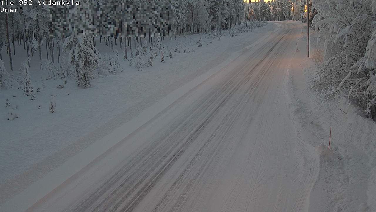 Kelikamerat Kuva Tie 952 SodankyläI Unari, Sodankylä, Lappi