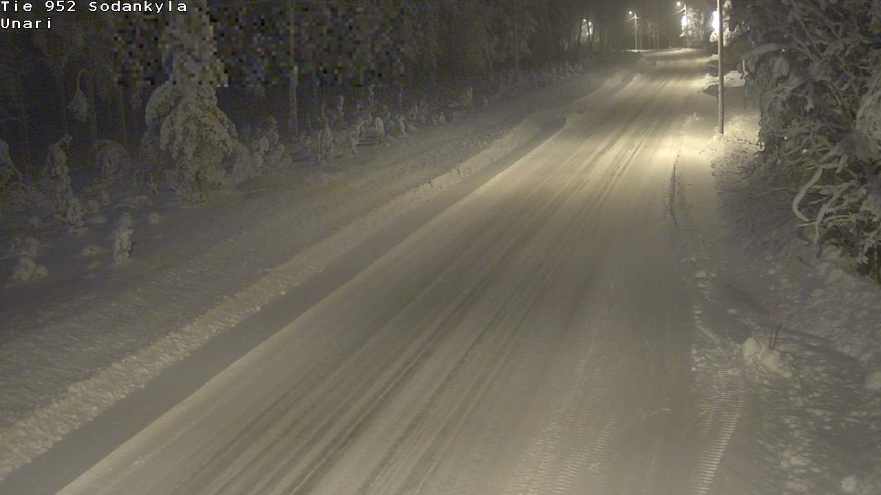 Kelikamerat Kuva Tie 952 SodankyläI Unari, Sodankylä, Lappi