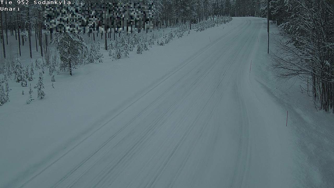 Kelikamerat Kuva Tie 952 SodankyläI Unari, Sodankylä, Lappi