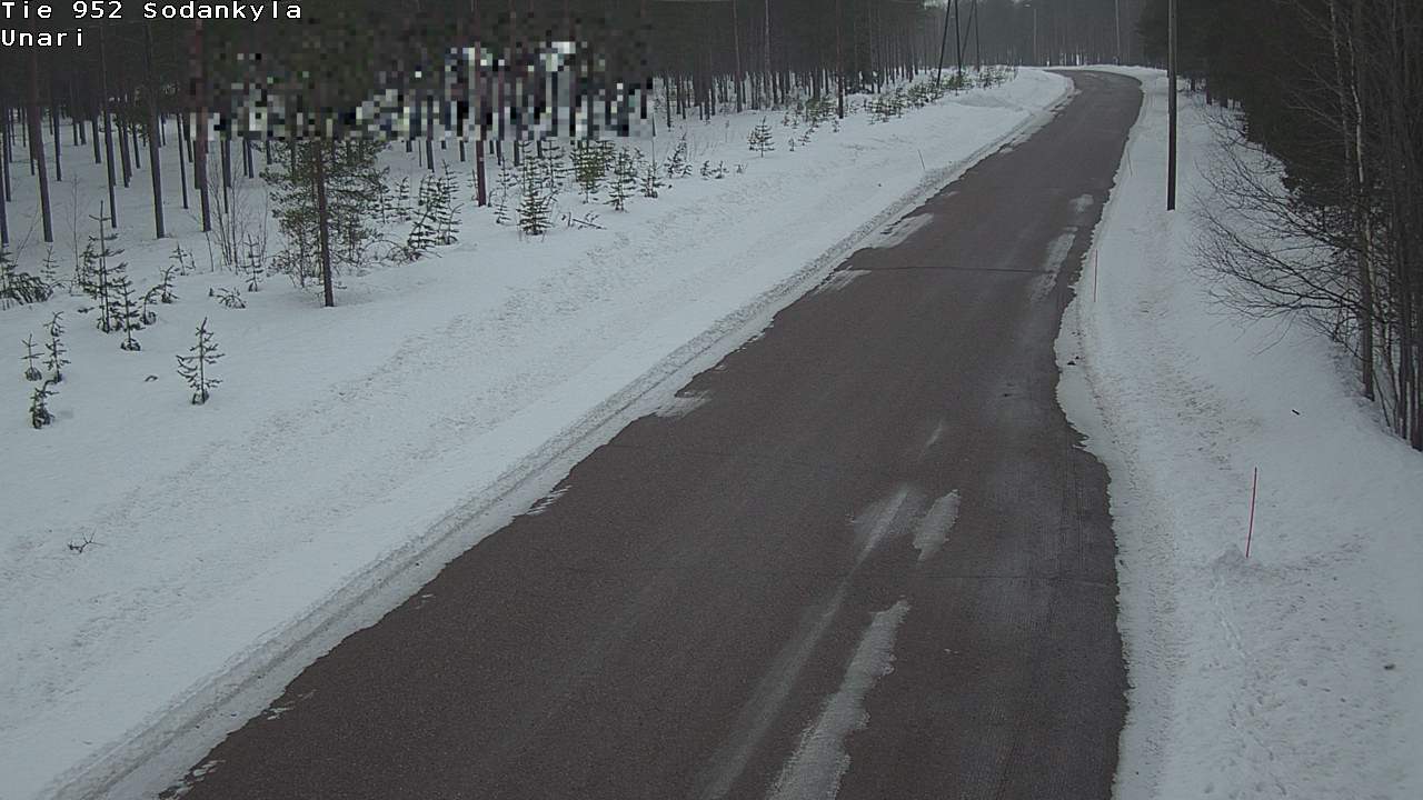 Kelikamerat Kuva Tie 952 SodankyläI Unari, Sodankylä, Lappi
