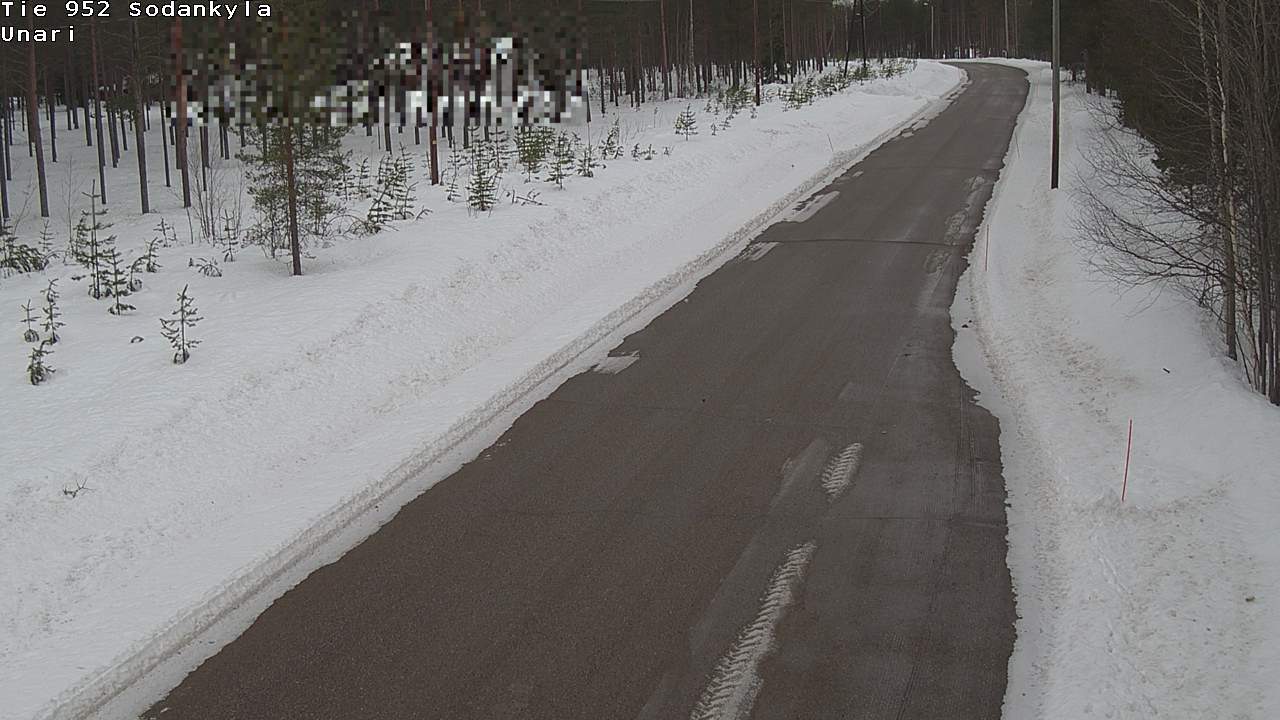 Weather Camera Image Road 952 Sodankylä, Unari, Sodankylä, Lappi