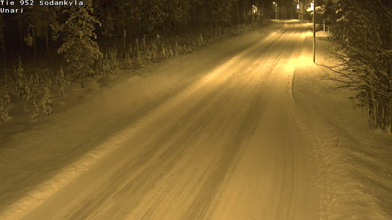 Kelikamerat Kuva Tie 952 SodankyläI Unari, Sodankylä, Lappi