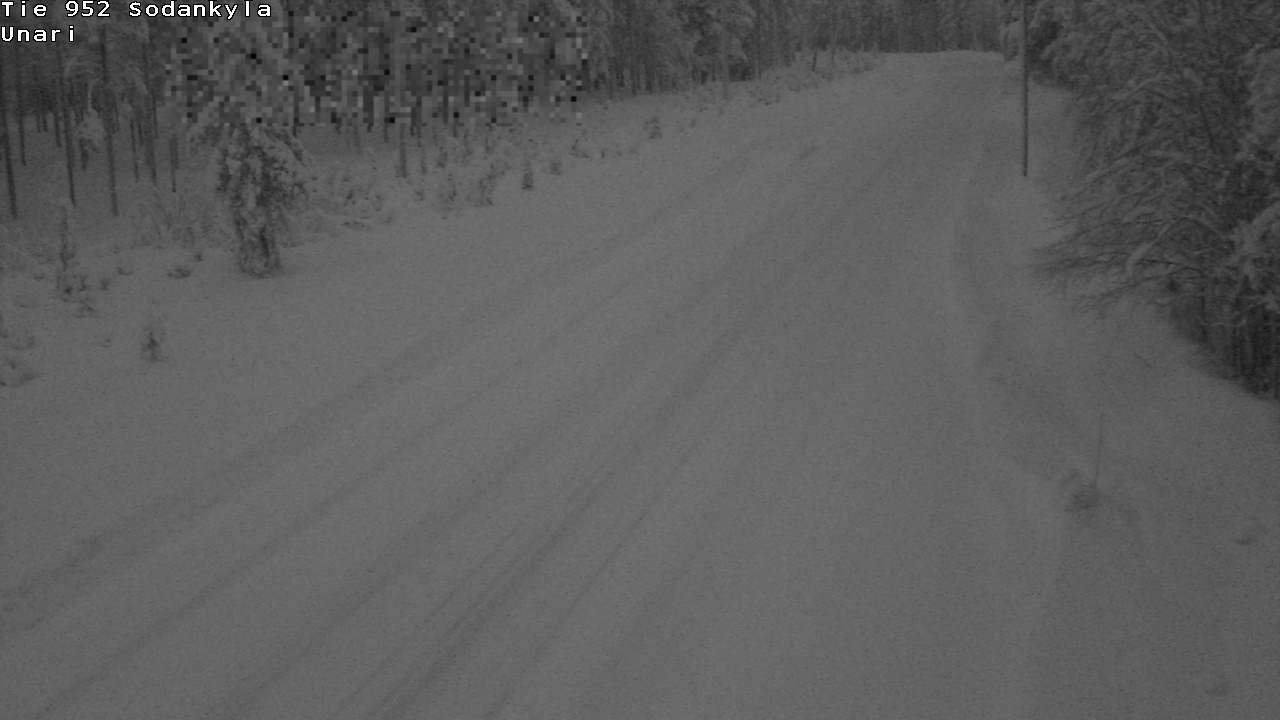 Weather Camera Image Road 952 Sodankylä, Unari, Sodankylä, Lappi