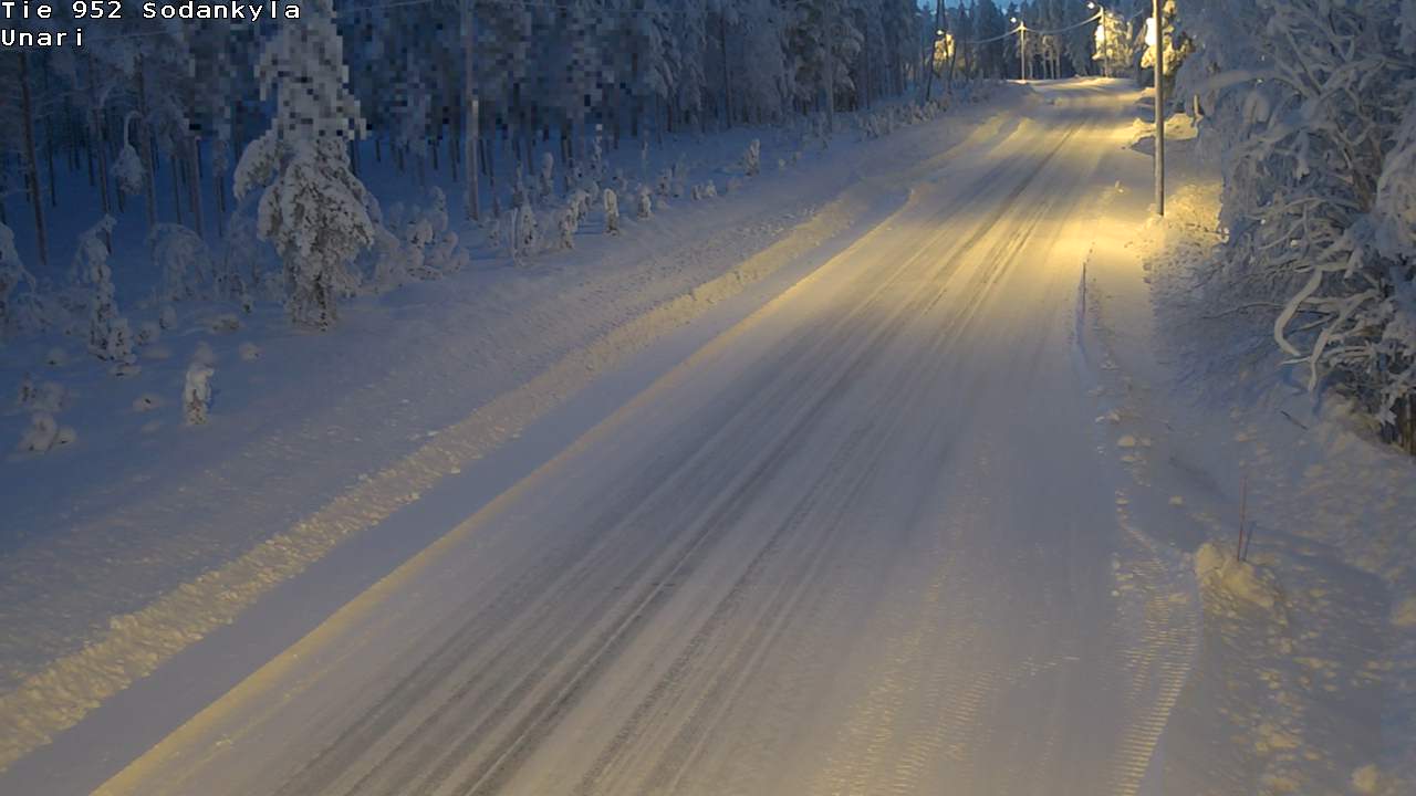 Kelikamerat Kuva Tie 952 SodankyläI Unari, Sodankylä, Lappi