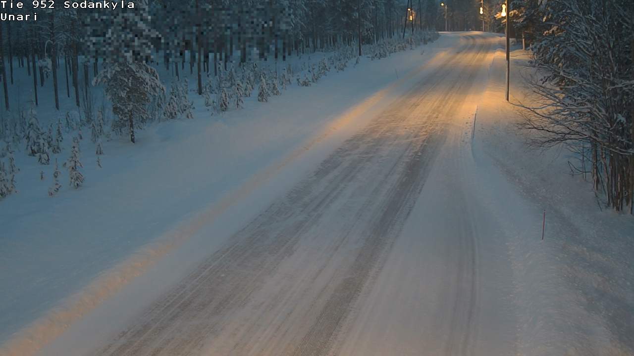 Kelikamerat Kuva Tie 952 SodankyläI Unari, Sodankylä, Lappi