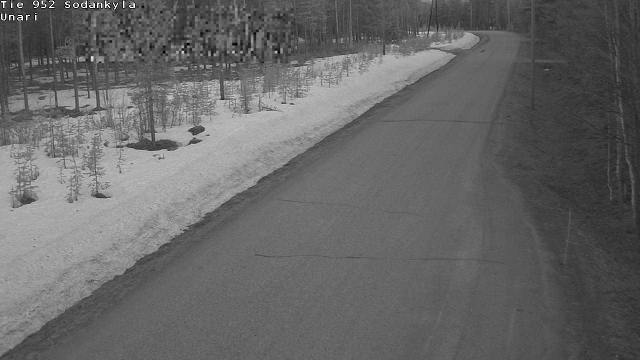Weather Camera Image Road 952 Sodankylä, Unari, Sodankylä, Lappi