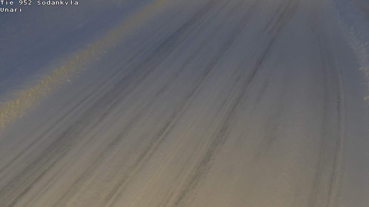 Weather Camera Image Väg 952 Sodankylä, Unari, Sodankylä, Lappi