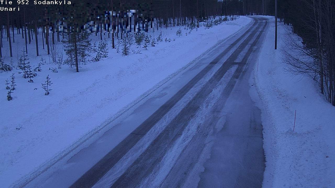 Kelikamerat Kuva Tie 952 SodankyläI Unari, Sodankylä, Lappi
