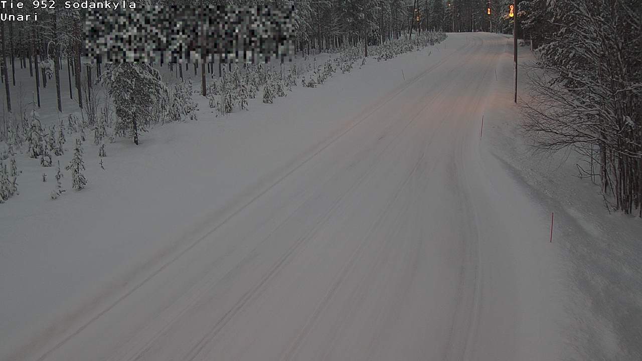 Kelikamerat Kuva Tie 952 SodankyläI Unari, Sodankylä, Lappi