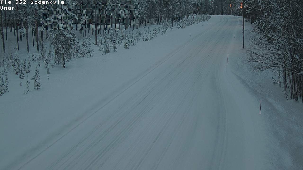 Kelikamerat Kuva Tie 952 SodankyläI Unari, Sodankylä, Lappi